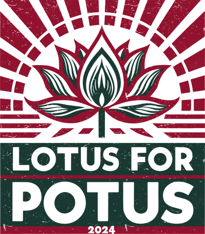 Lotus For Potus Sticker