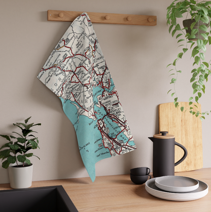 Bay Area Tea Towel