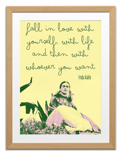 Frida Kahlo Art Print Style No. 1