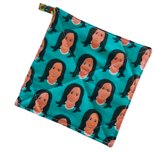 Kamala Pot Holder Aqua Blue