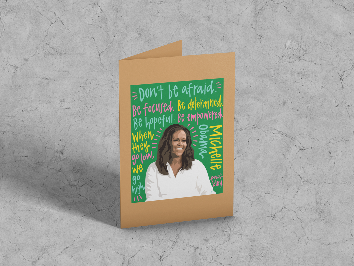 Michelle Obama Card