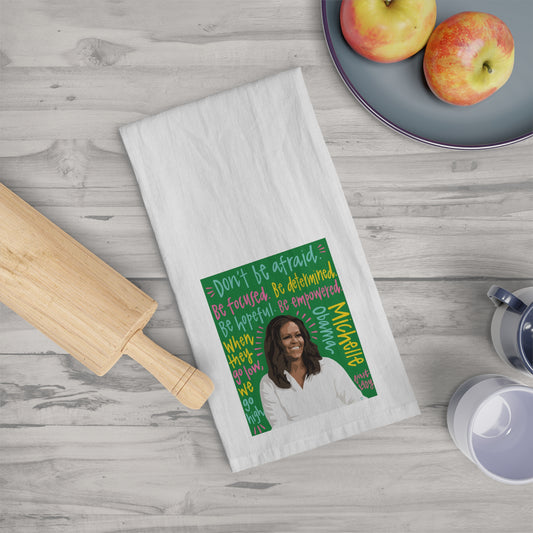 Michelle Obama Tea Towel