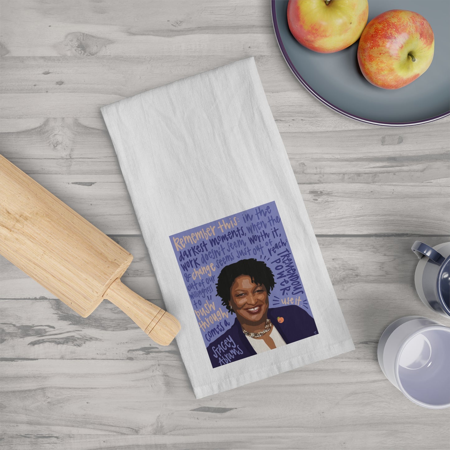 Stacey Abrams Tea Towel