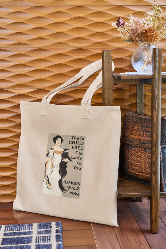 That's Child Free To You Cat Ladies For Kamala Tote Bag