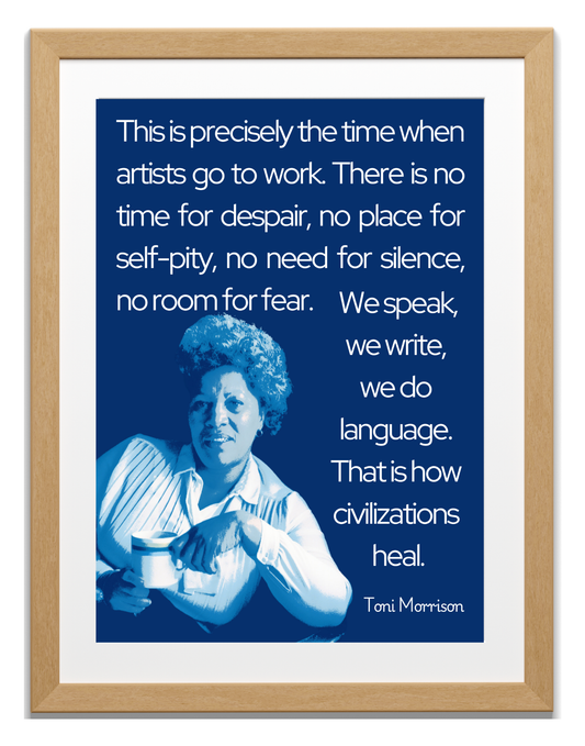 Toni Morrison Art Print