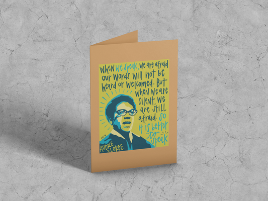 Audre Lorde Card