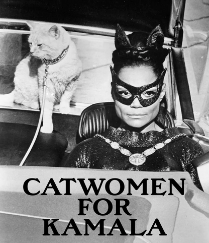 Cat Women For Kamala Sticker