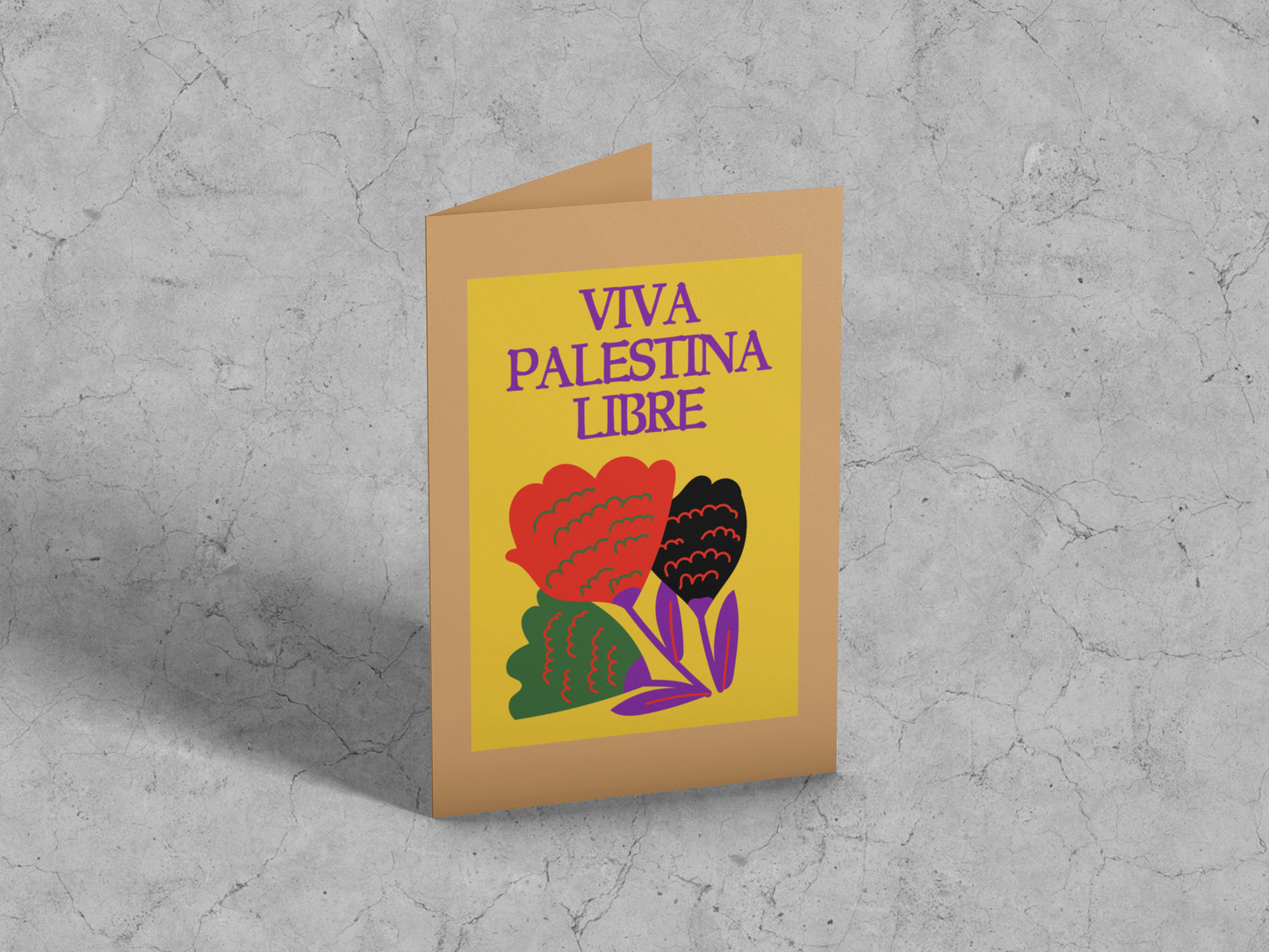 Viva Palestina Libre (style no. 2)