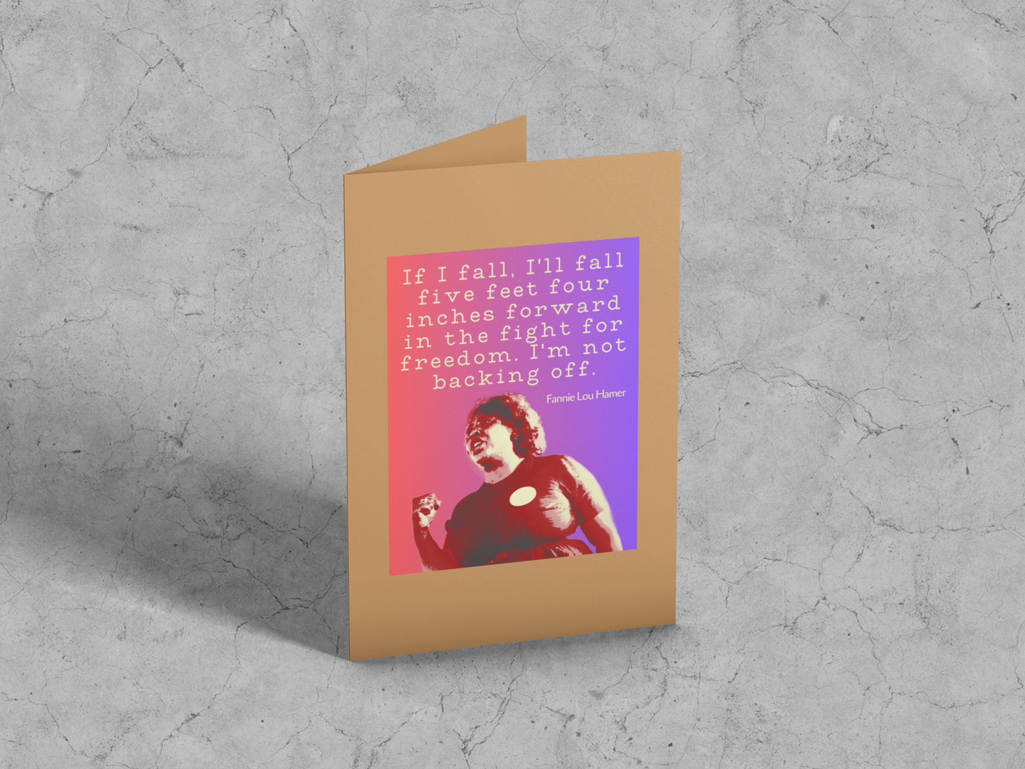 Fannie Lou Hamer Card