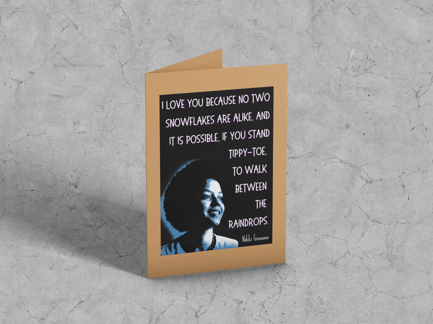 Nikki Giovanni Card